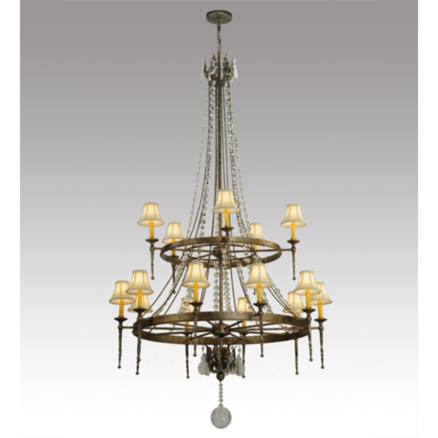 Meyda Tiffany Amaury 15 Light 55" Wide Chandelier