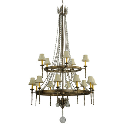 Meyda Tiffany Amaury 15 Light 55" Wide Chandelier
