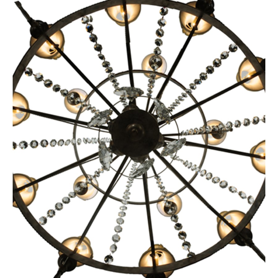 Meyda Tiffany Amaury 15 Light 55" Wide Chandelier