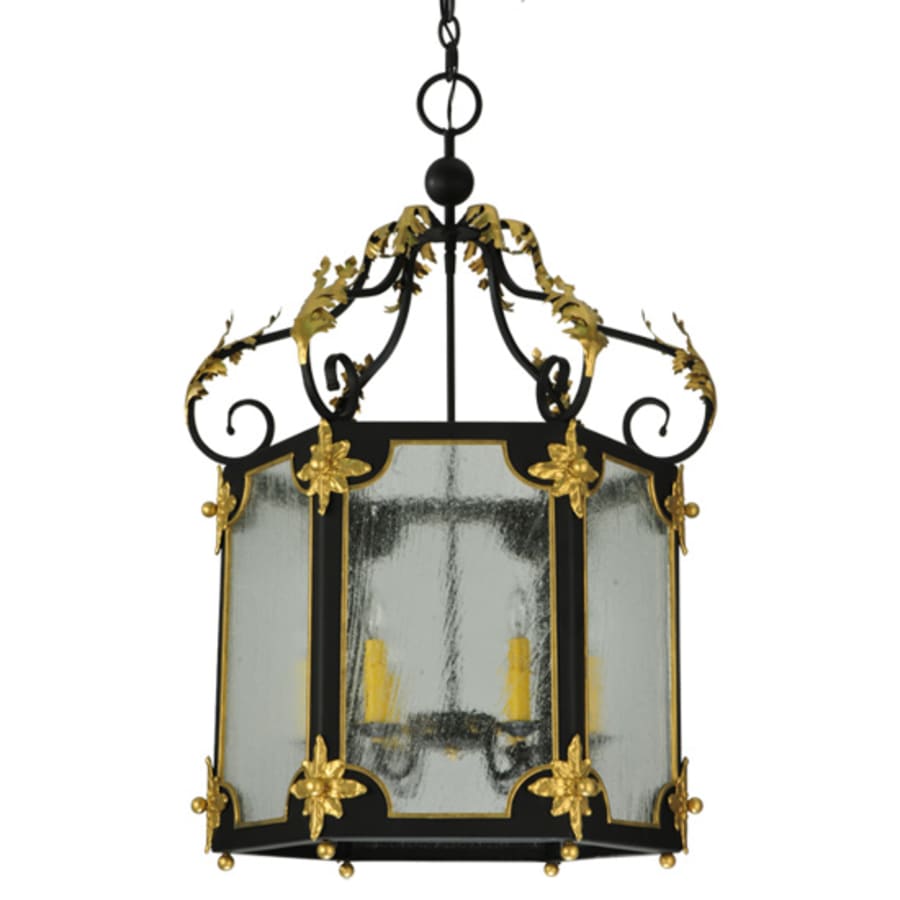 Meyda Tiffany Ganser 6 Light 25" Wide Taper Candle Pendant