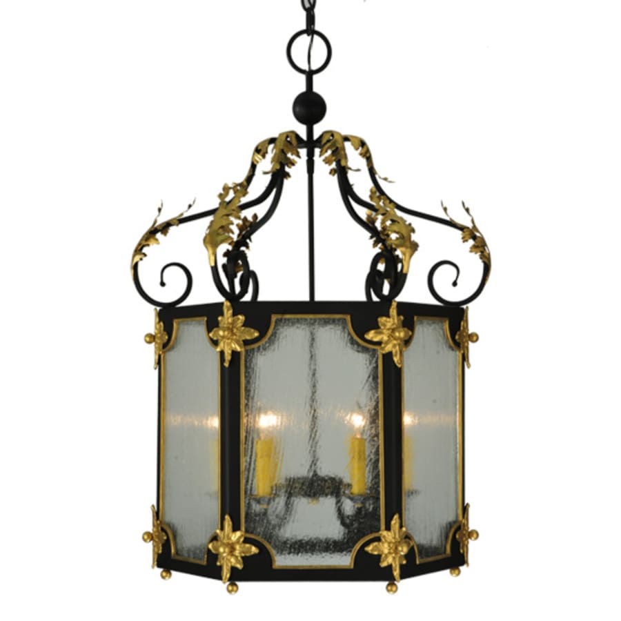 Meyda Tiffany Ganser 6 Light 25" Wide Taper Candle Pendant