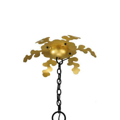 Meyda Tiffany Ganser 6 Light 25" Wide Taper Candle Pendant