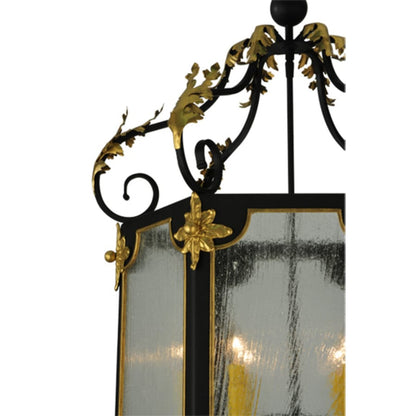Meyda Tiffany Ganser 6 Light 25" Wide Taper Candle Pendant