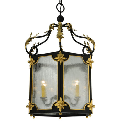 Meyda Tiffany Ganser 6 Light 25" Wide Taper Candle Pendant