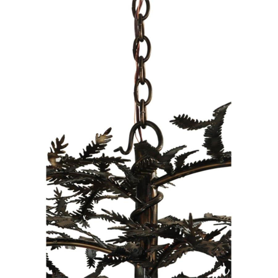 Meyda Tiffany Pine Branch Valley View 12 Light 54" Wide Chandelier