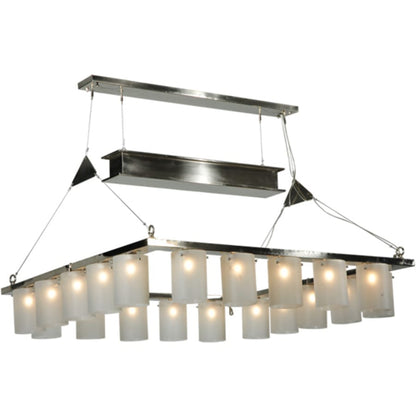 Meyda Tiffany Counter Weight 20 Light 71" Wide Linear Chandelier