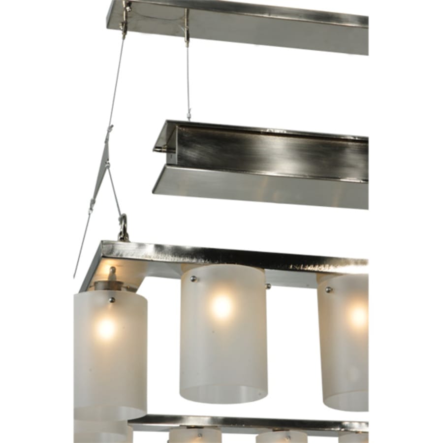 Meyda Tiffany Counter Weight 20 Light 71" Wide Linear Chandelier