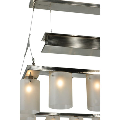 Meyda Tiffany Counter Weight 20 Light 71" Wide Linear Chandelier