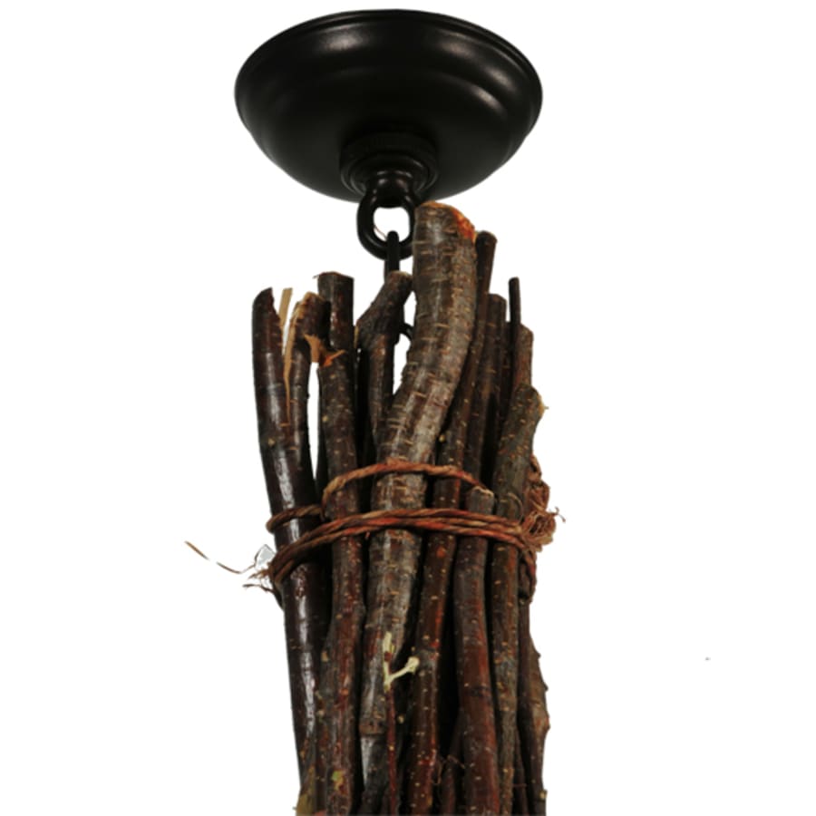 Meyda Tiffany Twigs 6 Light 48" Wide Taper Candle Style Chandelier