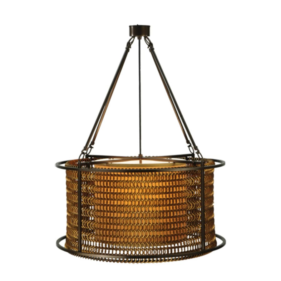 Meyda Tiffany Maille 4 Light 24" Wide Suspension Pendant