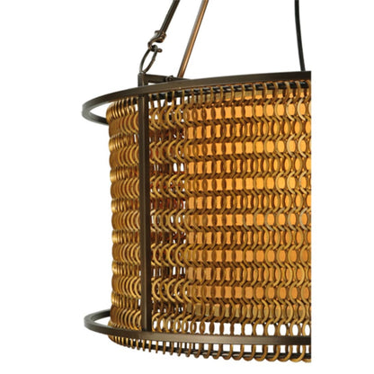 Meyda Tiffany Maille 4 Light 24" Wide Suspension Pendant
