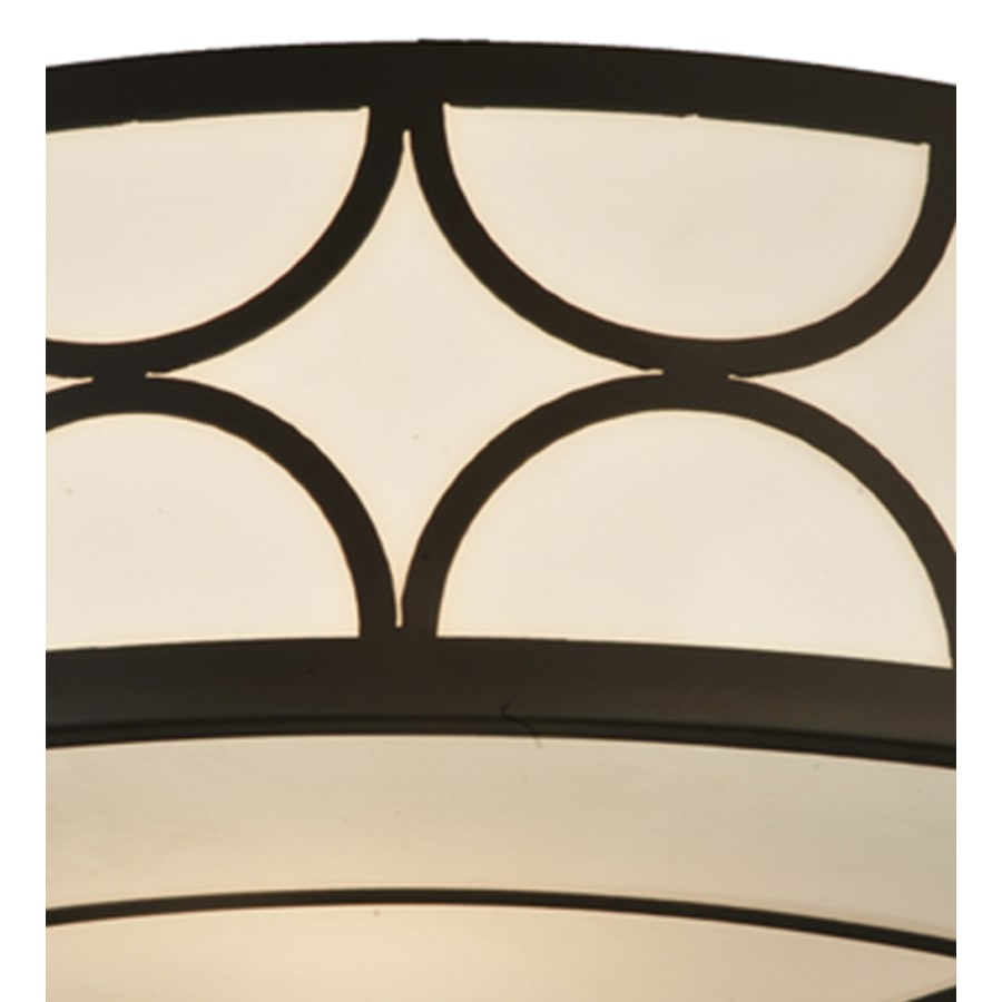 Meyda Tiffany Revival Deco Cilindro 4 Light 36" Wide Semi-Flush Drum Ceiling Fixture