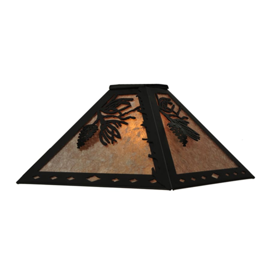 Meyda Tiffany Tall Pines 4 Light 60" Wide Linear Pendant