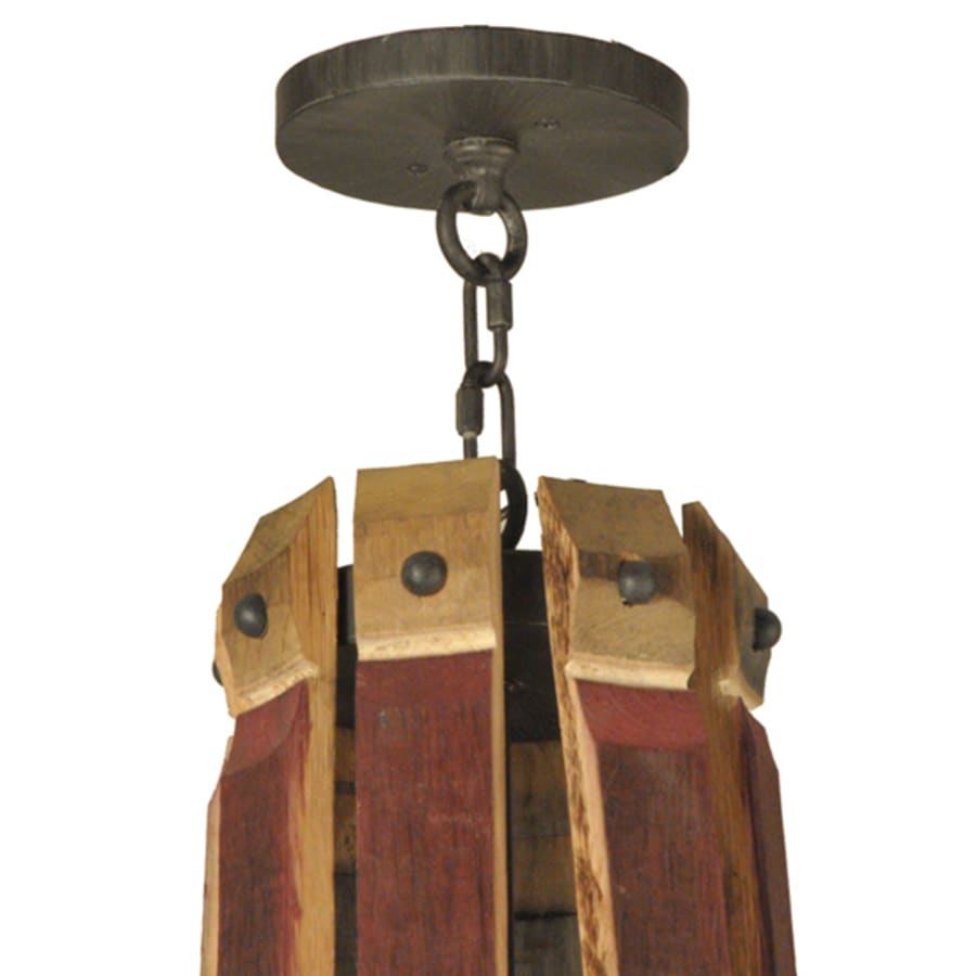 Meyda Tiffany Barrel Stave Madera 8 Light 44" Wide Taper Candle Style Chandelier