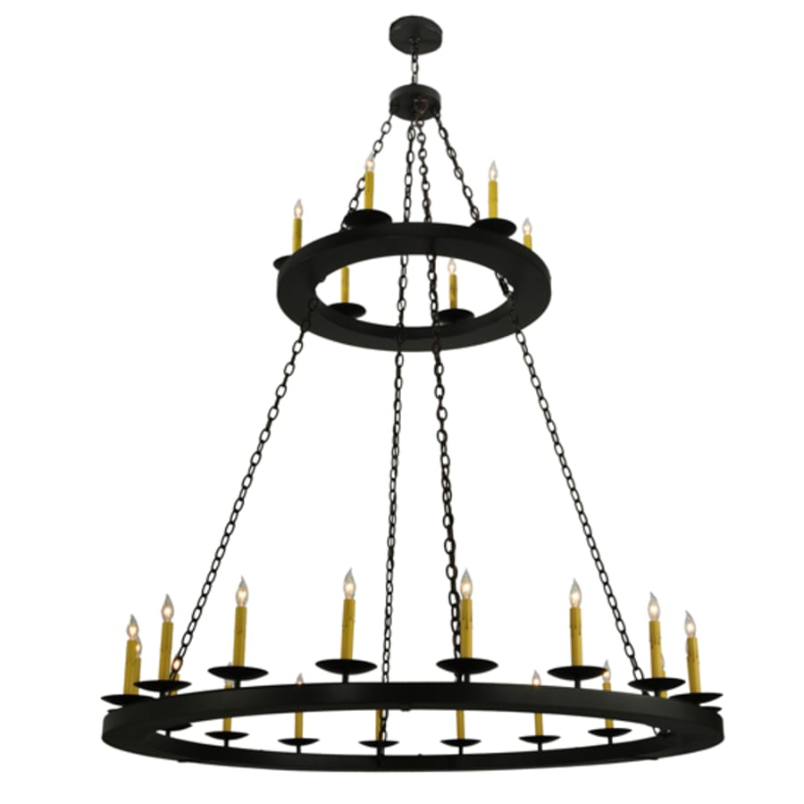 Meyda Tiffany Loxley 24 Light 61" Wide Taper Candle Style Chandelier