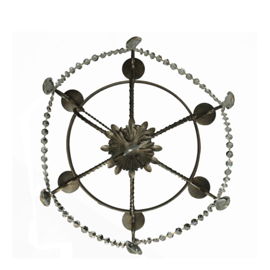 Meyda Tiffany Antonia 6 Light 29" Wide Crystal Candle Style Chandelier