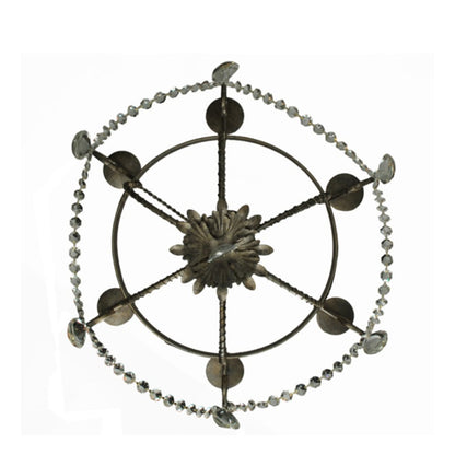 Meyda Tiffany Antonia 6 Light 29" Wide Crystal Candle Style Chandelier