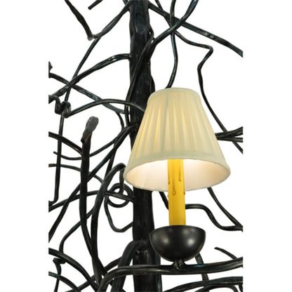 Meyda Tiffany Winter Solstice 6 Light 50" Wide Wrought Iron Chandelier
