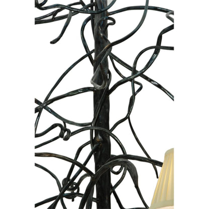 Meyda Tiffany Winter Solstice 6 Light 50" Wide Wrought Iron Chandelier
