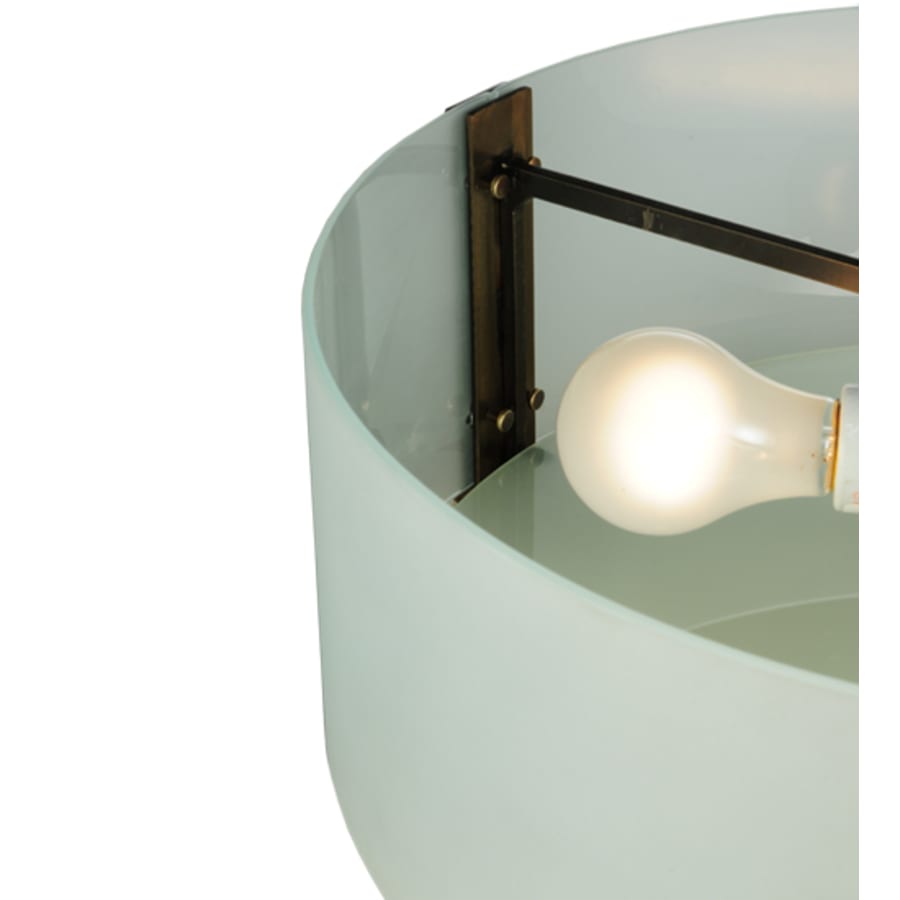 Meyda Tiffany Cilindro Bartel 4 Light 18" Wide Semi-Flush Drum Ceiling Fixture