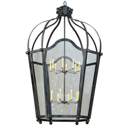 Meyda Tiffany Citadel 16 Light 69" Wide Taper Candle Pendant