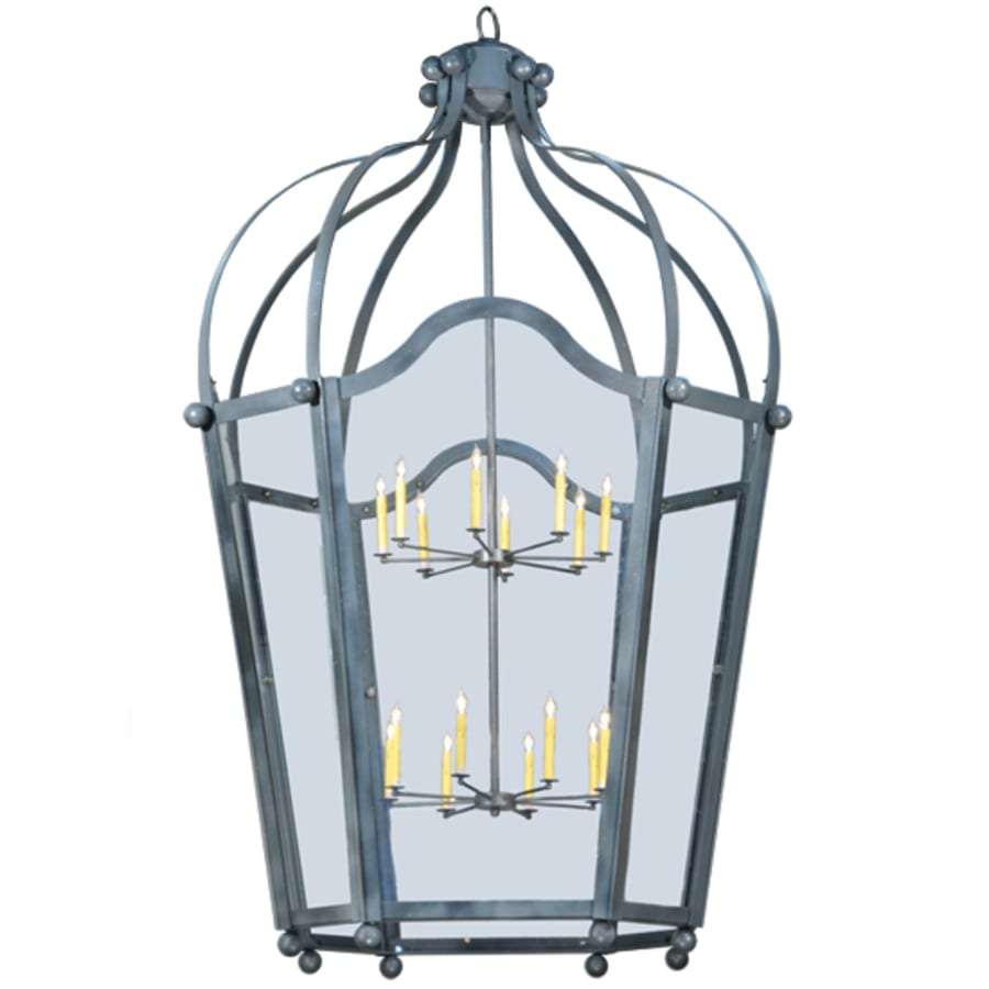 Meyda Tiffany Citadel 16 Light 69" Wide Taper Candle Pendant