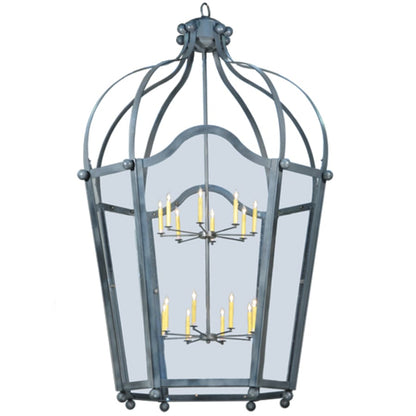 Meyda Tiffany Citadel 16 Light 69" Wide Taper Candle Pendant