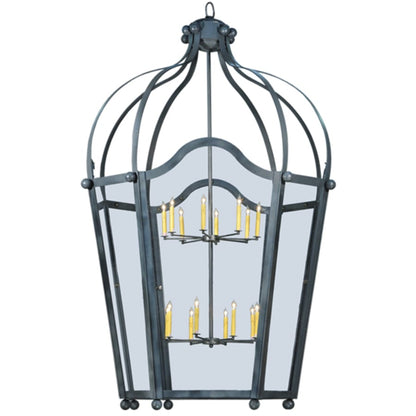 Meyda Tiffany Citadel 16 Light 69" Wide Taper Candle Pendant