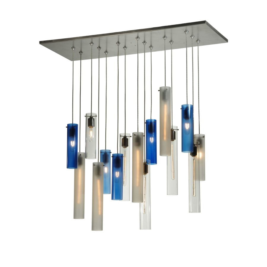 Meyda Tiffany Cilindro 15 Light 37" Wide Flush Mount Ceiling Fixture