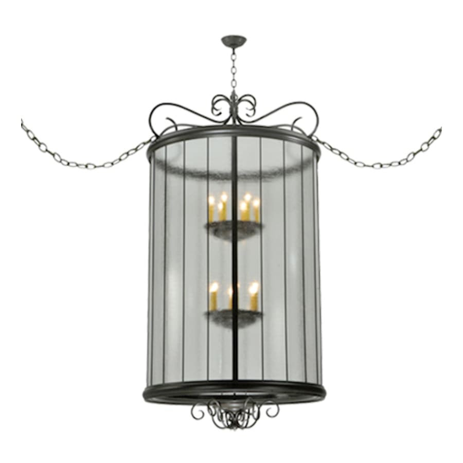 Meyda Tiffany Brio 12 Light 36" Wide Taper Candle Pendant