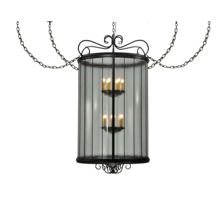 Meyda Tiffany Brio 12 Light 36" Wide Taper Candle Pendant