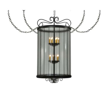 Meyda Tiffany Brio 12 Light 36" Wide Taper Candle Pendant
