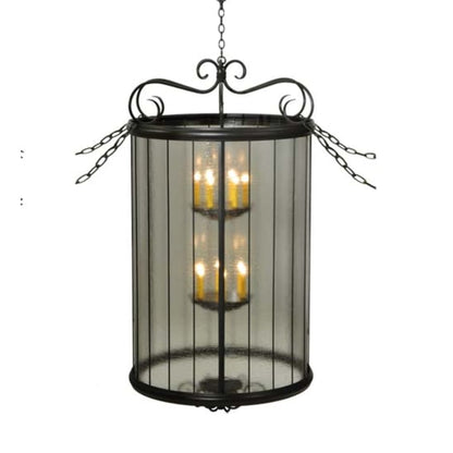 Meyda Tiffany Brio 12 Light 36" Wide Taper Candle Pendant
