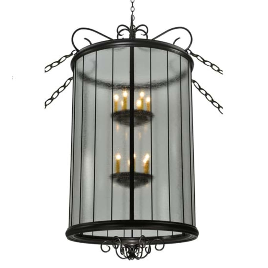 Meyda Tiffany Brio 12 Light 36" Wide Taper Candle Pendant