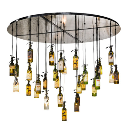 Meyda Tiffany Tuscan Vineyard 30 Light 72" Wide Multi Light Pendant