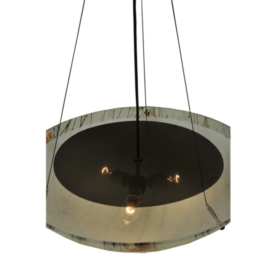Meyda Tiffany Metro 3 Light 25" Wide Pendant
