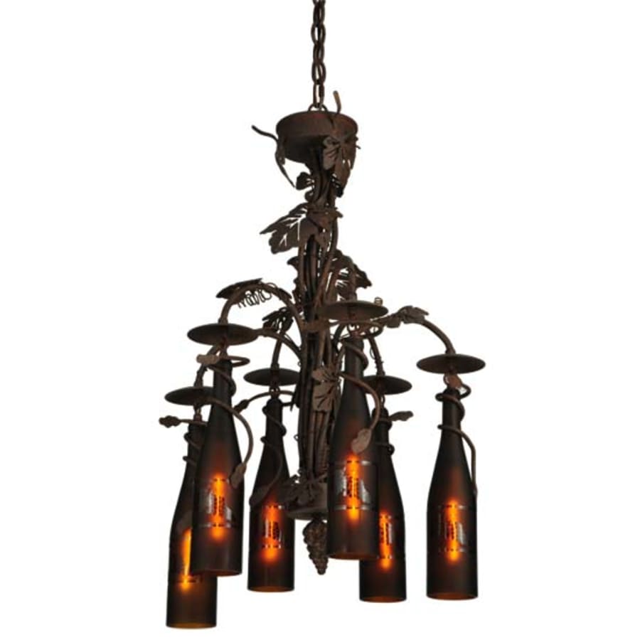 Meyda Tiffany Tuscan Vineyard 6 Light 20" Wide Chandelier