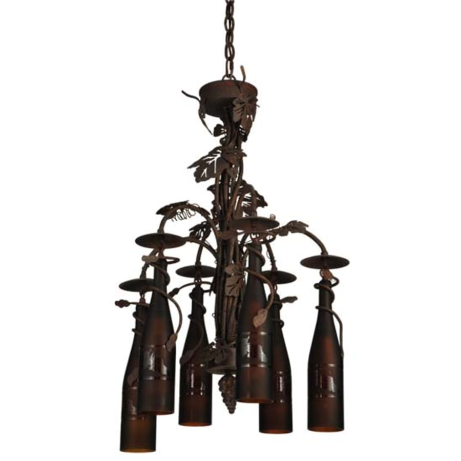 Meyda Tiffany Tuscan Vineyard 6 Light 20" Wide Chandelier