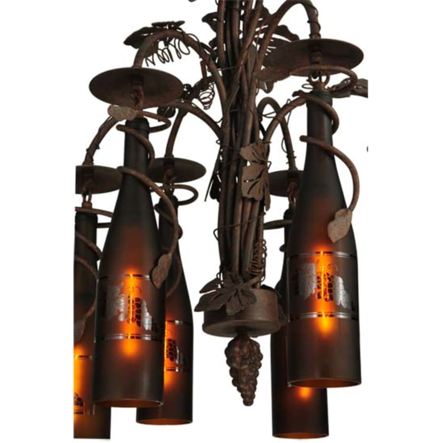 Meyda Tiffany Tuscan Vineyard 6 Light 20" Wide Chandelier