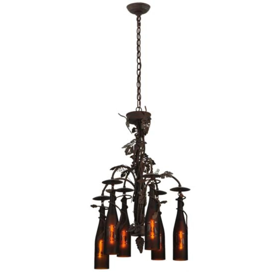 Meyda Tiffany Tuscan Vineyard 6 Light 20" Wide Chandelier