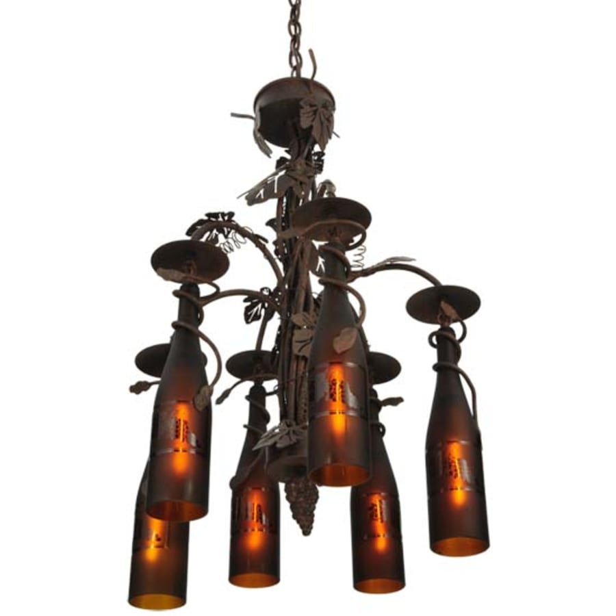 Meyda Tiffany Tuscan Vineyard 6 Light 20" Wide Chandelier