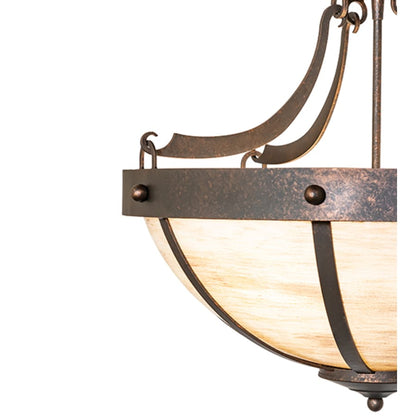Meyda Tiffany Isadore 3 Light 24" Wide Pendant