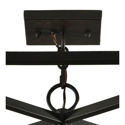 Meyda Tiffany Kitzi 8 Light 40" Wide Pendant