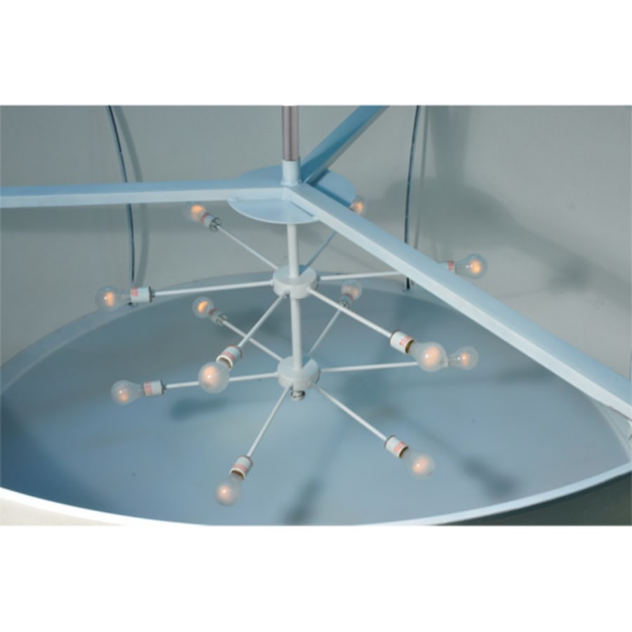 Meyda Tiffany Cilindro 12 Light 78" Wide Pendant