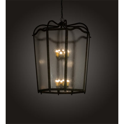 Meyda Tiffany Citadel 16 Light 46" Wide Taper Candle Pendant
