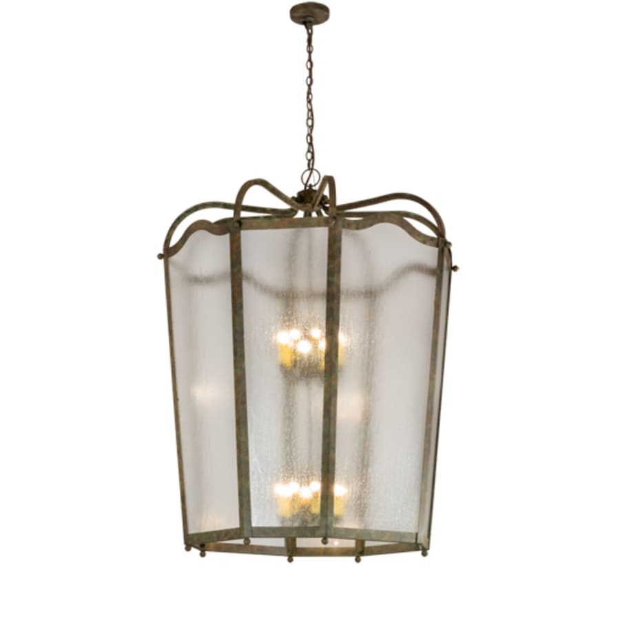 Meyda Tiffany Citadel 16 Light 46" Wide Taper Candle Pendant