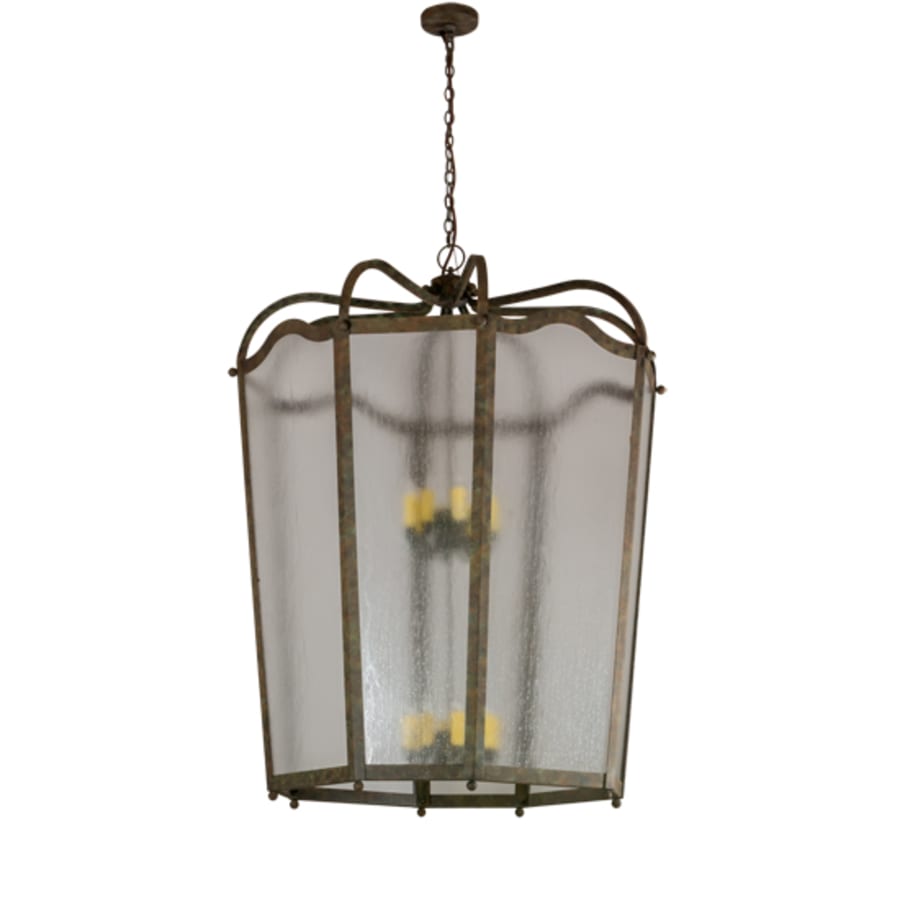 Meyda Tiffany Citadel 16 Light 46" Wide Taper Candle Pendant