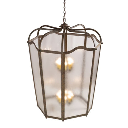 Meyda Tiffany Citadel 16 Light 46" Wide Taper Candle Pendant