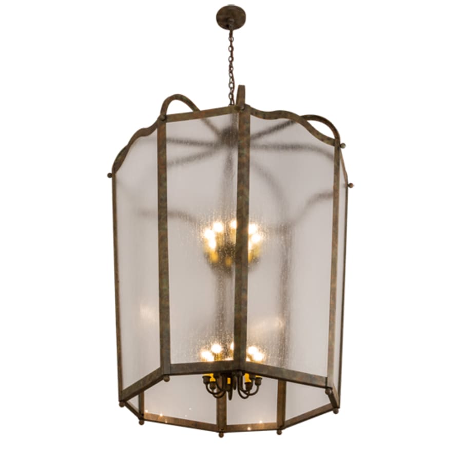 Meyda Tiffany Citadel 16 Light 46" Wide Taper Candle Pendant