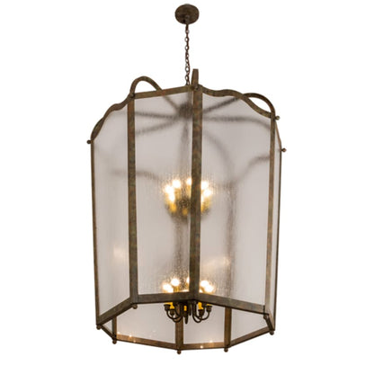 Meyda Tiffany Citadel 16 Light 46" Wide Taper Candle Pendant